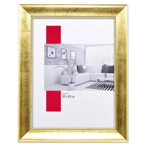 Barockrahmen Profil 95 breit 25x60 cm | gold | True Color Super Clear entspiegelt
