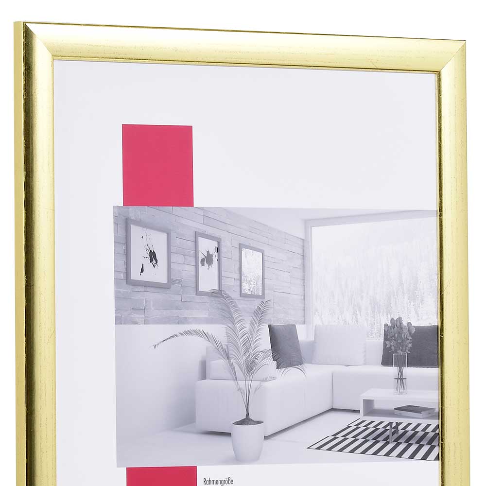 Holz-Bilderrahmen Paris 24x30 cm | gold | Normalglas | Effekt ...